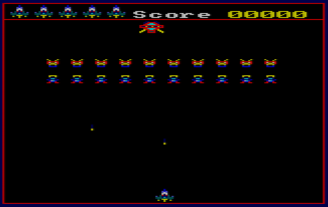 Galactic Invaders – Amstrad CPC Locomotive Basic