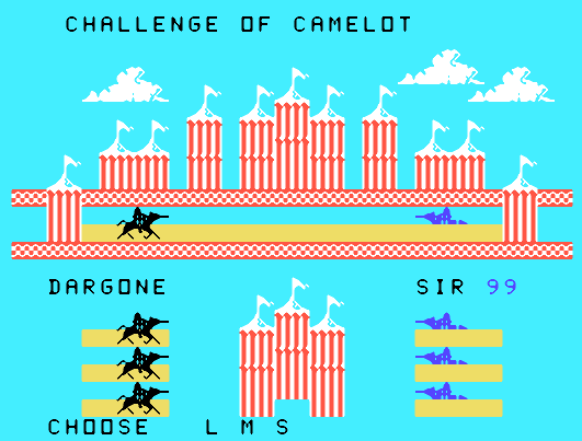 Camelot – TI99/4A – TI-Basic