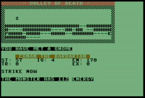 Valley of Death – Commodore 64 – Basic V2