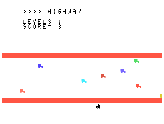 Highway – TI99/4A – TI Extended Basic