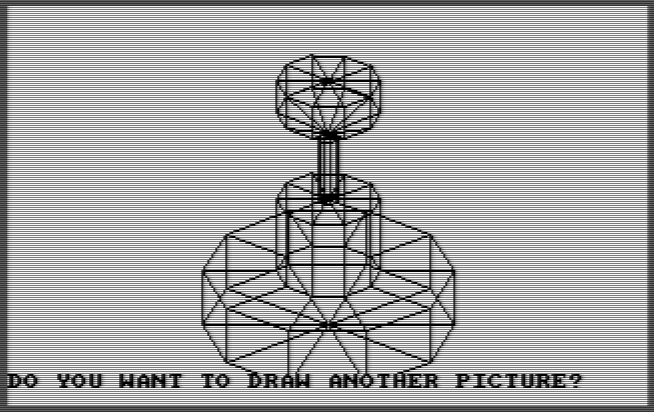 Wire Frame Graphics Plotter – Amstrad CPC – Locomotive Basic