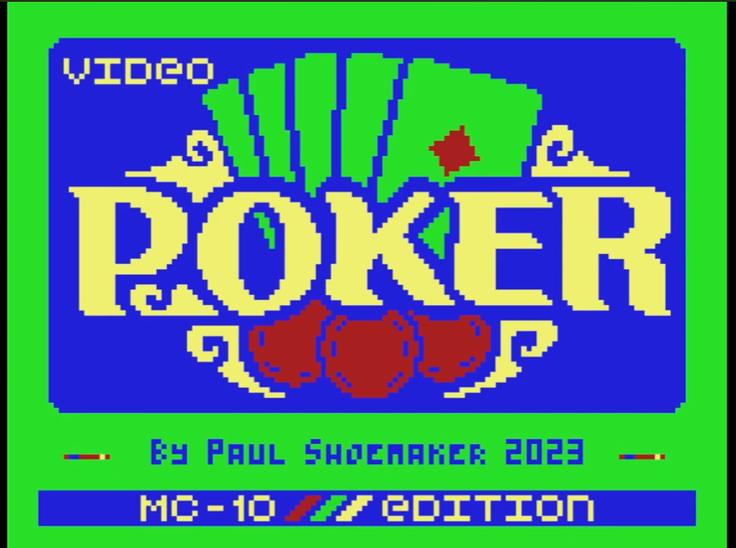 Video Poker: MC-10 Edition