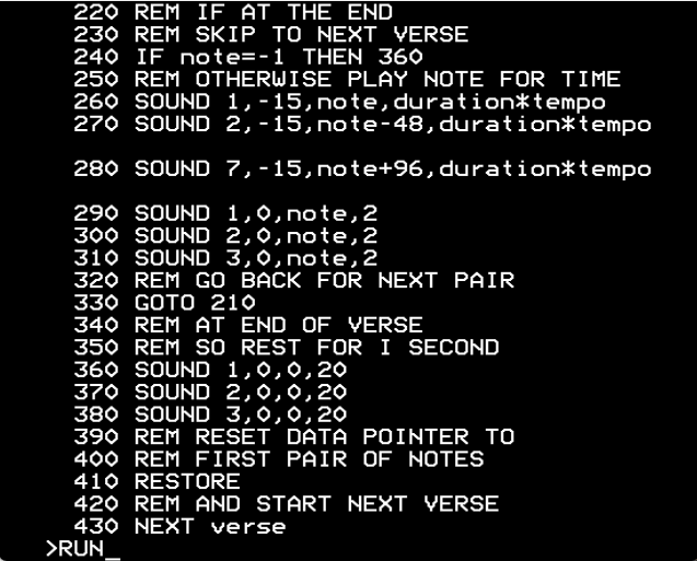 Fair Enough – BBC Micro – Basic