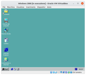 Windows 2000 Virtualbox Windows 2000 su Virtualbox - Retromagazine World