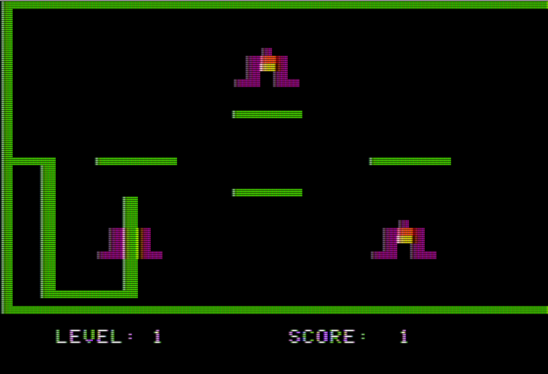 Reactor Chase – Apple II – Basic