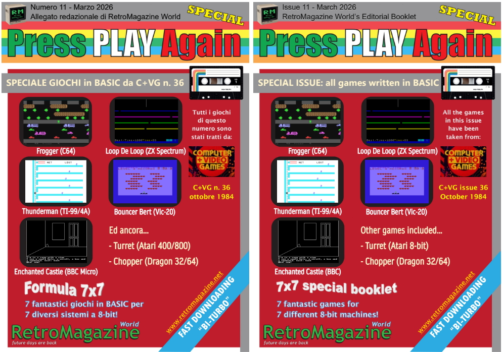 Press Play Again #11 – Mar 2026