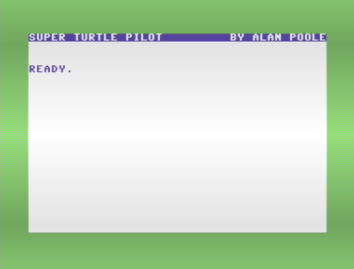 Super Turtle Pilot – Commodore 64 – Assembly